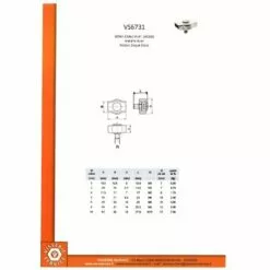 VIS EXPRESS SERRE CABLE PLAT SIMPLE ACIER ZING BLANC CABLE DE 8 | Conditionnement: Unitaire -Treuil, cric, palan et accessoires Soldes Boutique 27147084 3