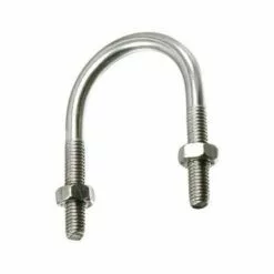 VIS EXPRESS ETRIER ACIER ZING BLANC FOND ROND FILETE M10/55 TUBE DE 115 | Conditionnement: Unitaire