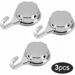 BETTERLIFE 3 Crochets, Crochet Porte-serviettes, Serviette De Bain Mural Et Crochet De Cuisine