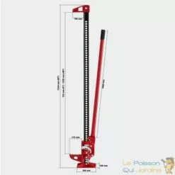 LE POISSON QUI JARDINE.FR Cric Levage Voiture, 4X4, ATV, Quad Max 3000kg -Treuil, cric, palan et accessoires Soldes Boutique 2793212 4