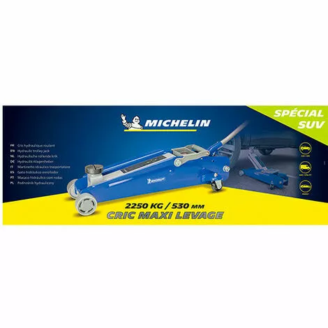 Cric Hydraulique Rouleur 2,25 T - H. 150 à 530 Mm - Michelin 3 Cric Hydraulique Rouleur 2,25 T - H. 150 à 530 Mm - Michelin – Image 3