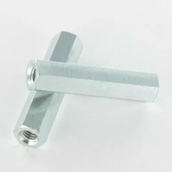 VIS EXPRESS Entretoise Hexagonale 10X45 M6 Acier Zing Blanc | Conditionnement: 10 Pieces