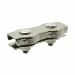 VIS EXPRESS SERRE CABLE PLAT DOUBLE INOX A4 DIAMETRE 4 | Conditionnement: Unitaire