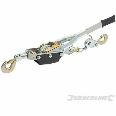 SILVERLINE Palan-tendeur De Traction Usage Intensif, 3 500 Kg / Câble De 3 M, 3 500 Kg - Câble De 3 M 1 SILVERLINE Palan-tendeur De Traction Usage Intensif, 3 500 Kg / Câble De 3 M, 3 500 Kg - Câble De 3 M