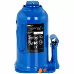 MSW Cric Bouteille Hydraulique 20 Tonnes Levage 150 Mm Réparations Voiture Camion - Argent -Treuil, cric, palan et accessoires Soldes Boutique 29367259 4