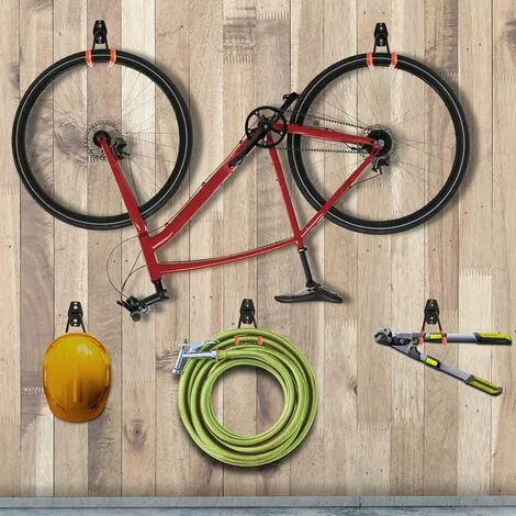 EURO VANADIUM Crochets Muraux De Garage Pour Outils - X10 2 EURO VANADIUM Crochets Muraux De Garage Pour Outils - X10 – Image 2