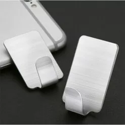 BETTERLIFE 04 Crochet En Acier Inoxydable Autocollants Forte Colle Crochet Vêtements Crochet Porte Arrière Cuisine Salle De Bain Crochet 8 Pièces -Treuil, cric, palan et accessoires Soldes Boutique 29819173 4