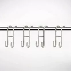 DEVENIRRICHE 2PCS Crochets De Douche En Acier Inoxydable Crochets De Salle De Bain Avec Protection En Silicone Pour Paroi De Douche En Verre Douche Murale Crochet à Serviettes 9 DEVENIRRICHE 2PCS Crochets De Douche En Acier Inoxydable Crochets De Salle De Bain Avec Protection En Silicone Pour Paroi De Douche En Verre Douche Murale Crochet à Serviettes -Treuil, cric, palan et accessoires Soldes Boutique 30026839 5