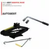 AUTOBEST Pack BEST ESSENTIEL ROUE Cric Losange 1t Et Clé Démonte Roue Télescopique