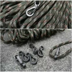 DEVENIRRICHE Lot De 10 Crochet Mini Mousqueton Pour Escalade Excursion- Trousseau De Clé -Poid Maximum 15kg -Accrocher Les Accessoires Pour Prolonger, Animal EDC -Treuil, cric, palan et accessoires Soldes Boutique 30555292 5