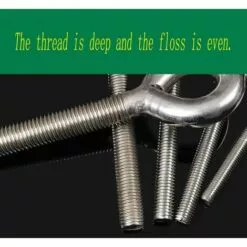 BETTERLIFE M5 304 Anneaux En Acier Inoxydable Soudés Fermés Vis à œil De Tige De Vis à Vis Résistant à La Corrosion 10PCS -Treuil, cric, palan et accessoires Soldes Boutique 30959112 4