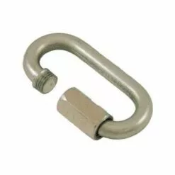 WEBSILOR Maillon Rapide Zingué - Diamètre : 3.5mm