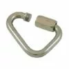 WEBSILOR Maillon Rapide Delta Zingué - Diamètre : 4mm
