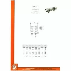 VIS EXPRESS SERRE CABLE PLAT DUPLEX Acier Zing Blanc CABLE De 8 | Conditionnement: Unitaire -Treuil, cric, palan et accessoires Soldes Boutique 31120634 3