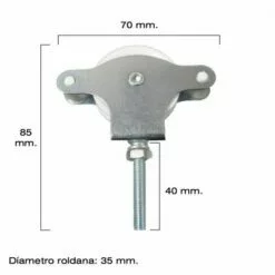Puleggia Clothesline Wolfpack Zinco 40 Mm. Rullo In Plastica Con Vite 3 Puleggia Clothesline Wolfpack Zinco 40 Mm. Rullo In Plastica Con Vite -Treuil, cric, palan et accessoires Soldes Boutique 31639396 2