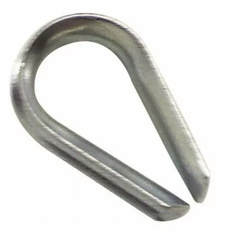 WOLFPACK Protezione Cavolo Zincato Per Cavo 3 Mm. 1 WOLFPACK Protezione Cavolo Zincato Per Cavo 3 Mm.