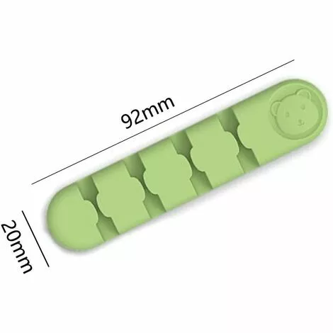 ABCRITAL 4 Pièces Support De Câble, Pinces De Câble Gestion De Câbles Polyvalente Ensemble D'Organisateur De Câbles Pour Bureau Pour Fils De Chargeur/Ordinateur/Souris/Écouteur/Téléphone 2 ABCRITAL 4 Pièces Support De Câble, Pinces De Câble Gestion De Câbles Polyvalente Ensemble D'Organisateur De Câbles Pour Bureau Pour Fils De Chargeur/Ordinateur/Souris/Écouteur/Téléphone – Image 2