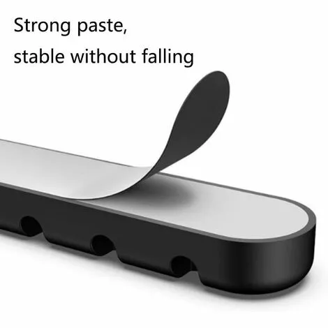 ABCRITAL 4 Pièces Support De Câble, Pinces De Câble Gestion De Câbles Polyvalente Ensemble D'Organisateur De Câbles Pour Bureau Pour Fils De Chargeur/Ordinateur/Souris/Écouteur/Téléphone 4 ABCRITAL 4 Pièces Support De Câble, Pinces De Câble Gestion De Câbles Polyvalente Ensemble D'Organisateur De Câbles Pour Bureau Pour Fils De Chargeur/Ordinateur/Souris/Écouteur/Téléphone – Image 4