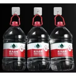 Triomphe 5pcs Transparent Forte Portes Auto-adhésives De Porte Suspendue Suspension Crochet Aspirant Cuisine Lourde Salle De Bain Vent Tasse D'aspiration -Treuil, cric, palan et accessoires Soldes Boutique 32853849 4