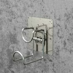 DEVENIRRICHE 2 Pcs Crochets Adhésifs Sans Perçage, 304 Acier Inoxydable Pour Usage Domestique, Ultra Forte Cintre Imperméable/Heavy Duty Crochet Fixé Au Mur Pour Cuisine, Salle De Bain, Bassin, Manteau, Serviette -Treuil, cric, palan et accessoires Soldes Boutique 32951760 4