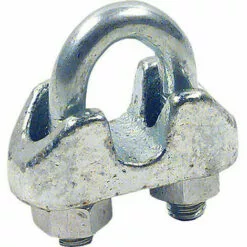 BANYO Serre-cable DIN 741 Zingue, UE : 100 Pcs Diam. De Cable Max 3 Mm