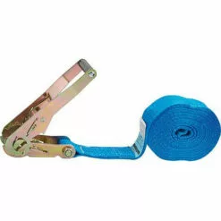 BANYO Sangle D'amarrage, Une Piece, Type 4000, DIN EC 12195-2, Bleu Sangle 50 Mm, Longueur 6,0 M