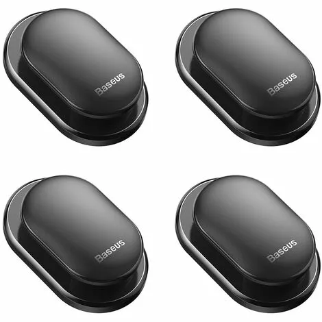 Crochet De Voiture Baseus Small Shell Noir 1 Crochet De Voiture Baseus Small Shell Noir