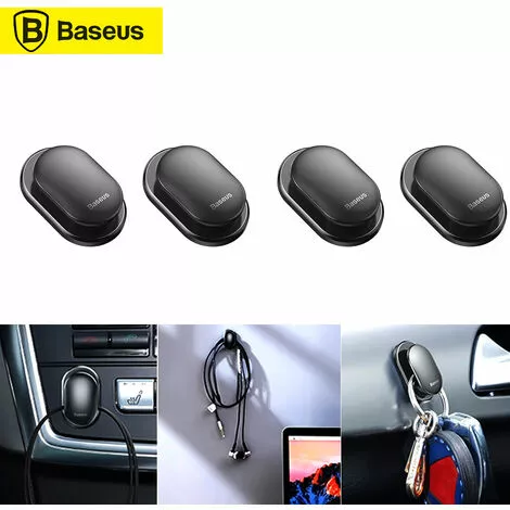 Crochet De Voiture Baseus Small Shell Noir 2 Crochet De Voiture Baseus Small Shell Noir – Image 2