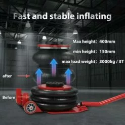 GÉNÉRIQUE SANS MARQUE Cric Pneumatique 3T -Treuil, cric, palan et accessoires Soldes Boutique 33238464 3