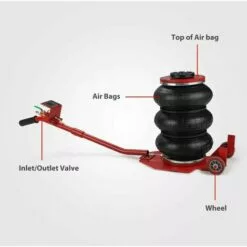 GÉNÉRIQUE SANS MARQUE Cric Pneumatique 3T -Treuil, cric, palan et accessoires Soldes Boutique 33238464 4