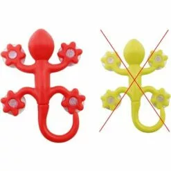 DEVENIRRICHE Crochet Mural à Ventouse 4X Gecko, Grand, 9 X 6,5 Cm, Avec Une Puissance D'aspiration élevée, En Différentes Couleurs (4 Pièces De Grande Taille) -Treuil, cric, palan et accessoires Soldes Boutique 33370005 4
