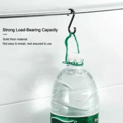 BRIDAY Crochet S, 20 Pièces Crochets Aluminium En S De Suspendus, Crochets De Suspension Crochets En S Noir Crochets De Fini Mat Pour Cuisine, Chambre à Coucher -Treuil, cric, palan et accessoires Soldes Boutique 33511261 4