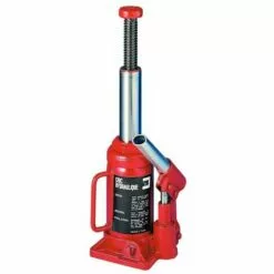 EURO VANADIUM Cric Hydraulique Bouteille 2 Tonnes