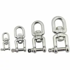 AIDUCHO Émerillon Manilles Chaînes D'ancrage D'amarrage Connecteur Pivotant En 304 INOX Pour Bateau Marine - 5mm 7 AIDUCHO Émerillon Manilles Chaînes D'ancrage D'amarrage Connecteur Pivotant En 304 INOX Pour Bateau Marine - 5mm -Treuil, cric, palan et accessoires Soldes Boutique 33916973 3