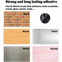 ABCRITAL Câble Clips De Cordon Pour Organisateur Pince De Support Pour Organisateur Système De Gestion De Cordon Auto-Adhésif Pour Charger Les Câbles De Casque Réseau Usb Pour Bureau De Voiture Bureau À Domicile (Paquet De 6 Silicone Noir) -Treuil, cric, palan et accessoires Soldes Boutique 34696438 4