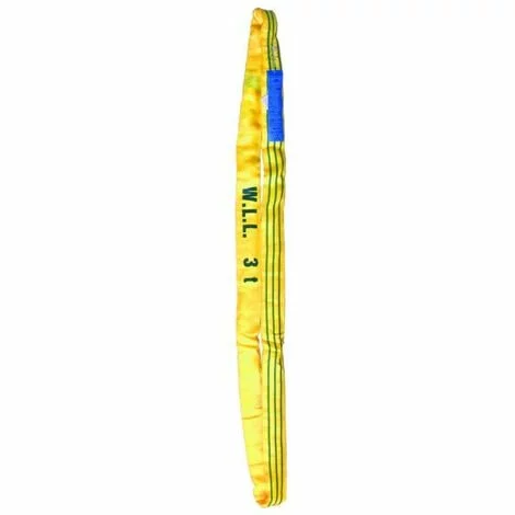 Levac - Elingue Ronde Textile Jaune 3 M CMU 3000 Kg - 4428P30 2 Levac - Elingue Ronde Textile Jaune 3 M CMU 3000 Kg - 4428P30 – Image 2