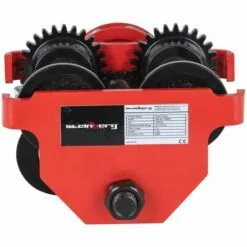 STEINBERG Chariot Porte-Palan Direction Par Poussée CMU 1000kg Larg. 65-110mm Avec Chaine - Argent, Vert Foncé 7 STEINBERG Chariot Porte-Palan Direction Par Poussée CMU 1000kg Larg. 65-110mm Avec Chaine - Argent, Vert Foncé -Treuil, cric, palan et accessoires Soldes Boutique 35636473 4