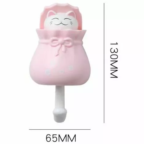 Betterlife Crochet Solide Supportant Crochet Collant Porte Suspendue Porte Poinçonnage Gratuit Crochet Collant Cuisine Salle De Bain Créatif Mignon Chat Crochet Rose 2 Betterlife Crochet Solide Supportant Crochet Collant Porte Suspendue Porte Poinçonnage Gratuit Crochet Collant Cuisine Salle De Bain Créatif Mignon Chat Crochet Rose – Image 2