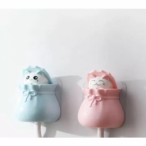 Betterlife Crochet Solide Supportant Crochet Collant Porte Suspendue Porte Poinçonnage Gratuit Crochet Collant Cuisine Salle De Bain Créatif Mignon Chat Crochet Rose 4 Betterlife Crochet Solide Supportant Crochet Collant Porte Suspendue Porte Poinçonnage Gratuit Crochet Collant Cuisine Salle De Bain Créatif Mignon Chat Crochet Rose – Image 4