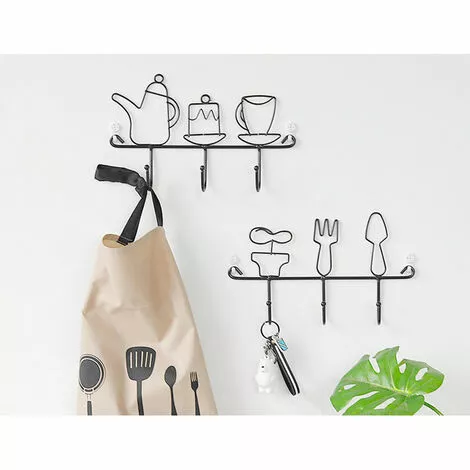 Betterlife Magasin De Vêtements Créatifs Crochet De Manteau Décoratif En Métal 4 Betterlife Magasin De Vêtements Créatifs Crochet De Manteau Décoratif En Métal – Image 4