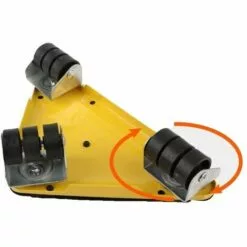 THSINDE Lève-Meubles Robuste, Kit De Déplacement De Meubles, Système De Déplacement De Meubles Avec Roues, Peut Pivoter À 360 Degrés, 1 Tige De Levage Et 4 Roulettes De Déplacement -Treuil, cric, palan et accessoires Soldes Boutique 36055480 4