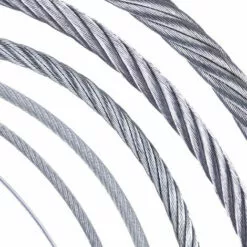 Seilwerk STANKE Support Pour Plantes Grimpantes, Garde-corps, Câble D'acier Galvanisé 2m 1x7 1mm, 4x Manchon De Serrage 8 Seilwerk STANKE Support Pour Plantes Grimpantes, Garde-corps, Câble D'acier Galvanisé 2m 1x7 1mm, 4x Manchon De Serrage -Treuil, cric, palan et accessoires Soldes Boutique 36369660 4