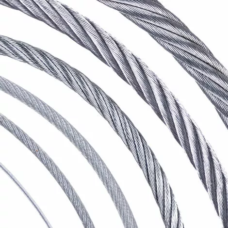 Seilwerk STANKE Support Pour Plantes Grimpantes, Garde-corps, Câble D'acier Galvanisé 2m 1x7 1mm, 4x Manchon De Serrage 4 Seilwerk STANKE Support Pour Plantes Grimpantes, Garde-corps, Câble D'acier Galvanisé 2m 1x7 1mm, 4x Manchon De Serrage – Image 4