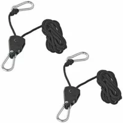 KSX Palan Manuel à Corde Avec Cliquet Jeu De 2 Pièces 68kg