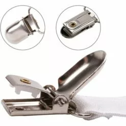 BRIDAY Sangles De Support Réglables Pour Draps De Lit Triangulaires Pour Un Matelas Lisse, Lot De 4, Blanc -Treuil, cric, palan et accessoires Soldes Boutique 37005590 4