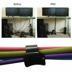 ABCRITAL Attache Cable, Noir Réglable Réutilisable Serre Cable Auto-Agrippant (100 Pièces 150 X 12 Mm) 8 ABCRITAL Attache Cable, Noir Réglable Réutilisable Serre Cable Auto-Agrippant (100 Pièces 150 X 12 Mm) -Treuil, cric, palan et accessoires Soldes Boutique 37091243 4