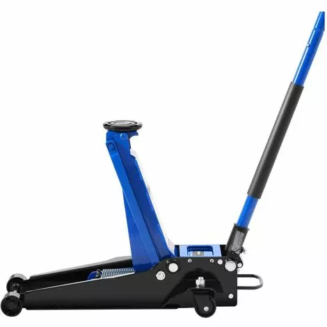 MSW Cric Hydraulique Roulant Voiture Professionnel Atelier Acier 3 Tonnes 77-510 Mm - Argent 4 MSW Cric Hydraulique Roulant Voiture Professionnel Atelier Acier 3 Tonnes 77-510 Mm - Argent – Image 4