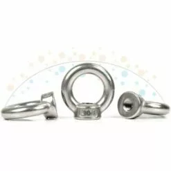 BETTERLIFE M6 Écrou à Anneau 10 Pcs 304 En Acier Inoxydable Filetage Écrou à Oeil De Levage Écrous à Œillet Pour Les Accessoires De Levage -Treuil, cric, palan et accessoires Soldes Boutique 38157782 3