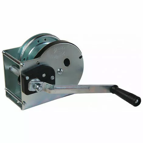 FP Treuil à Câble DIN3051/3060 Force Traction 350 Kg D. Corde 3 Mm Logement De La Corde 8 M Freinage Auto Galvanisé 1 FP Treuil à Câble DIN3051/3060 Force Traction 350 Kg D. Corde 3 Mm Logement De La Corde 8 M Freinage Auto Galvanisé