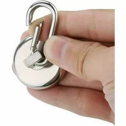 BETTERLIFE Crochets Magnétiques, Aimant En Néodyme Super Résistant De Avec Crochet à Mousqueton Amovible, Crochets Magnétiques Robustes Pour Le Bureau De Bourses De Cuisine Grill, Paquet De 2 -Treuil, cric, palan et accessoires Soldes Boutique 38704729 3